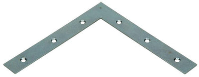 1014296 - 8 flache Quadrate verzinkt 150x150x20mm | 10 Stück