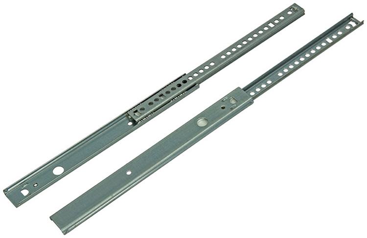 1014510 - Kugel-Schubladenführungen verzinkt27mm 25-40cm 12kg | 5 Stück