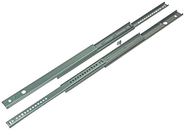1014513 - pr. Teleskop-Kugelschubladenführungen verzinkt 50cm 25kg | 5 Stück