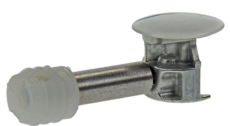 Mack 1013703 - 4 Schrankverbinder Minifix weiß m6x15mm | 5 Stück