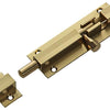 Mack 1013682 – 1 Schieberiegel Messing poliert A 75 – B 16 mm | 5 Stück