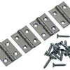 Mack 1013767 - 4 schmale Scharniere verzinkt H 20 x B 16 mm | 5 Stück