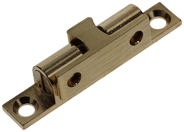 Mack 1013772 - 2 Kugelschnappverschlüsse Messing H 49 x B 9 mm | 5 Stück