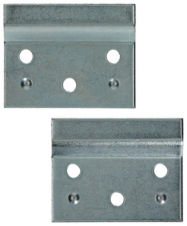Mack 1013781 – 2 Platten für Schrankaufhänger | 10 Stück