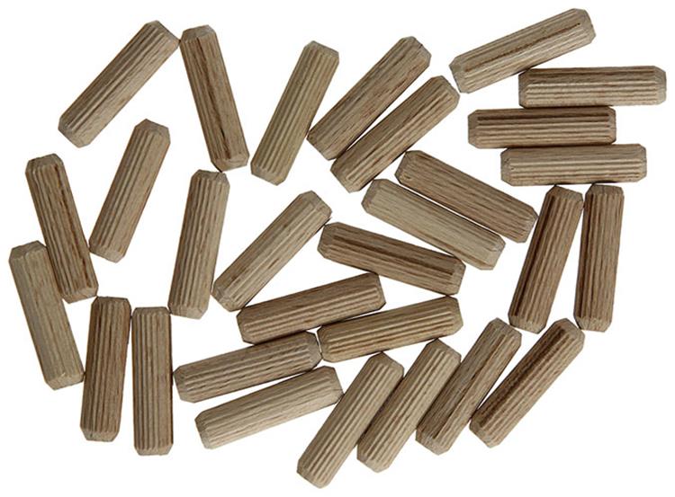 Mack 1013778 - 30 Holzdübel ø 8 mm | 5 Stück