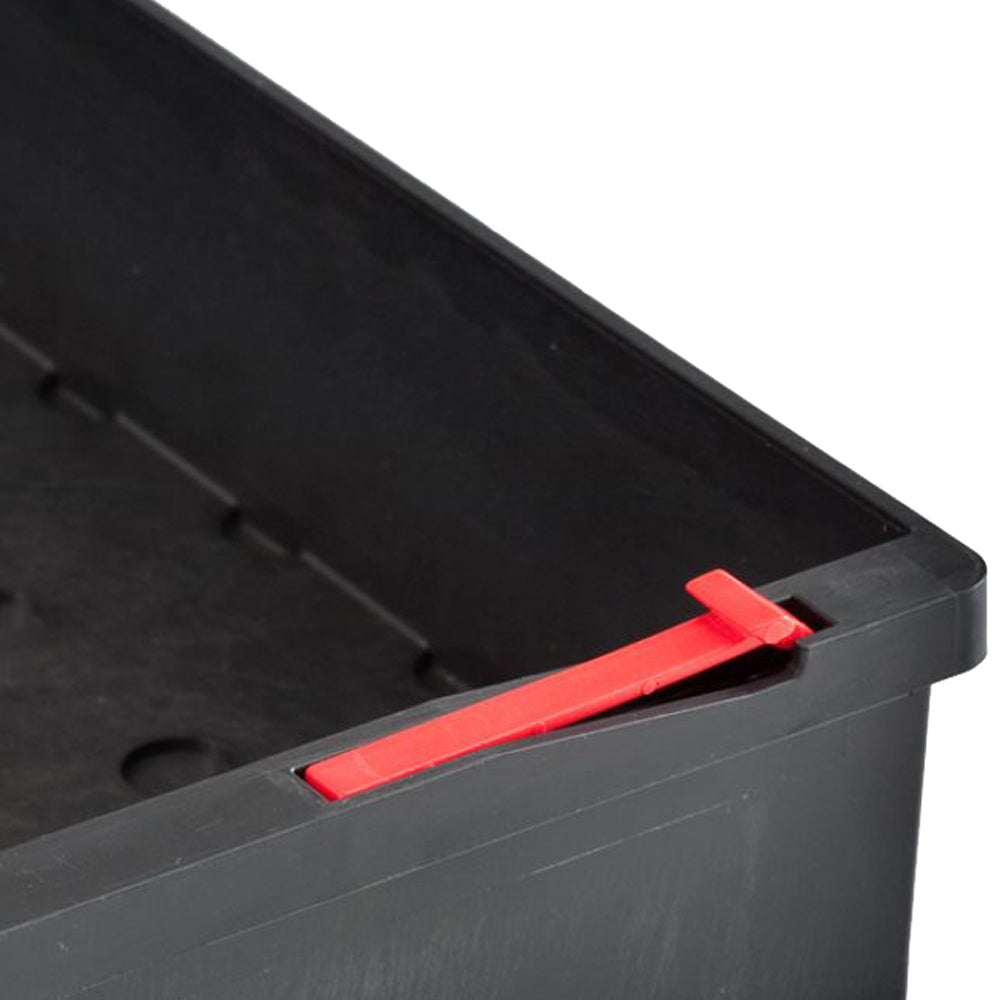 Explorer -Fälle 5140 Trolley schwarz mit leeren Schubladen