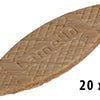 Mack 1013780 - 20 Lamellendübel 61 x 23 x 4 mm | 5 Stück