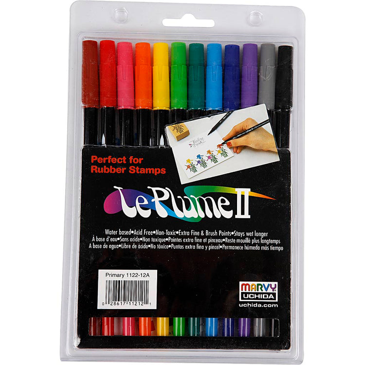 Le Plume II -Marker, starke Farben, 12 Stück 1 Box