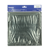 Renson 1069264 – oberflächenmontiertes verstellbares Gitter PVC 732 (250 x 250) str 9005 (schwarz) | 2 Stk