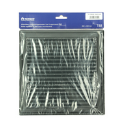Renson 1069264 – oberflächenmontiertes verstellbares Gitter PVC 732 (250 x 250) str 9005 (schwarz) | 2 Stk - afbeelding 3