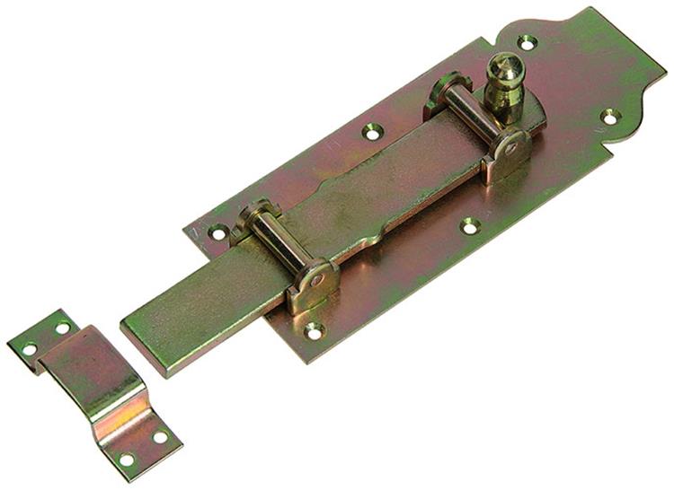 1014276 - Schwerer Rollenschlitten, gelb verzinkt 200 mm | 5 Stück