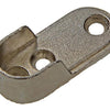 Mack 1014452 - 2 Halter für Schrankstange vernickelt | 5 Stück