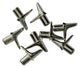 Mack 1014491 - 8 Regalträger vernickelt ø 5 mm | 5 Stück