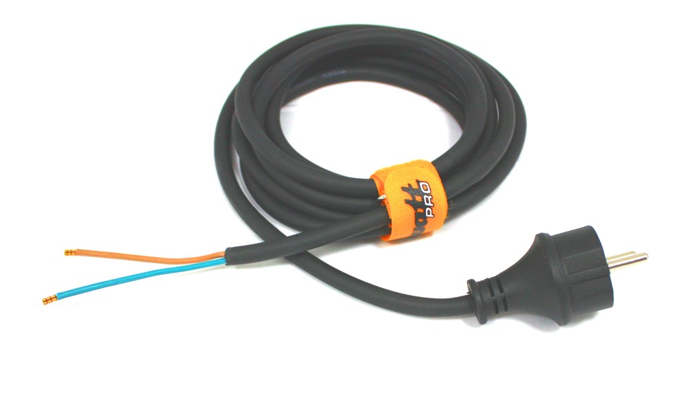 Qwattpro Verbindungskabel Klasse II 3m 2x1,5 h07rn-f IP44 16a - 2510031 - 2510031