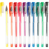 Creativ Company Gelstift, Strichstärke 0,8 mm, verschiedene Farben, 10 div. 1 Box - afbeelding 1