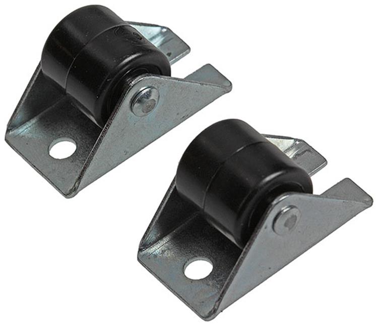 1014736 - 2 Stück Bockrollen Kunststoff 13mm | 5 Stück