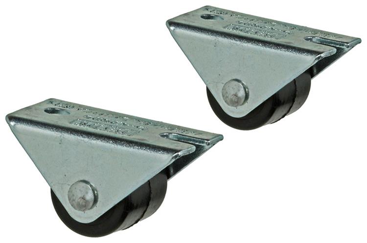 1014736 - 2 Stück Bockrollen Kunststoff 13mm | 5 Stück