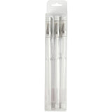 Creativ Company Gelstift, Strichstärke 0,8 mm, weiß, 6 Stück 1 Box - afbeelding 2