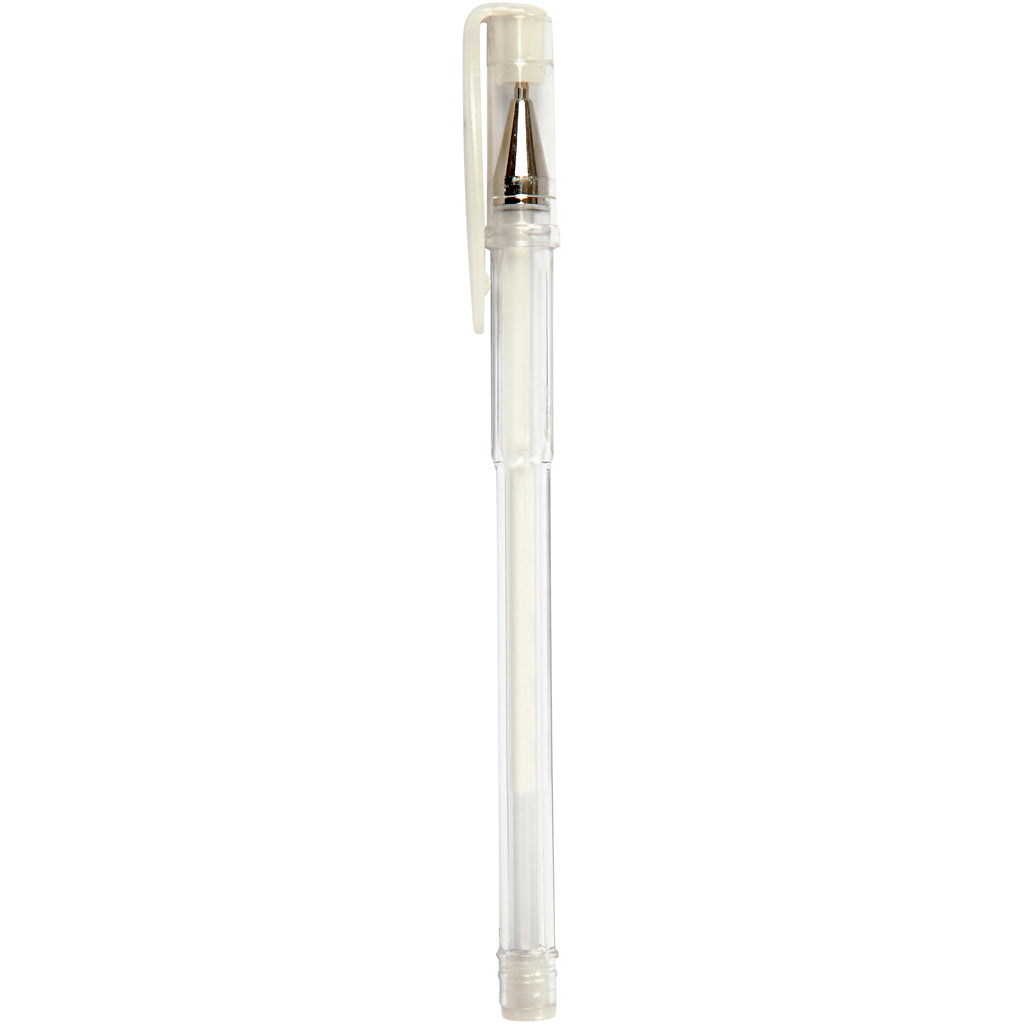 Creativ Company Gelstift, Strichstärke 0,8 mm, weiß, 6 Stück 1 Box