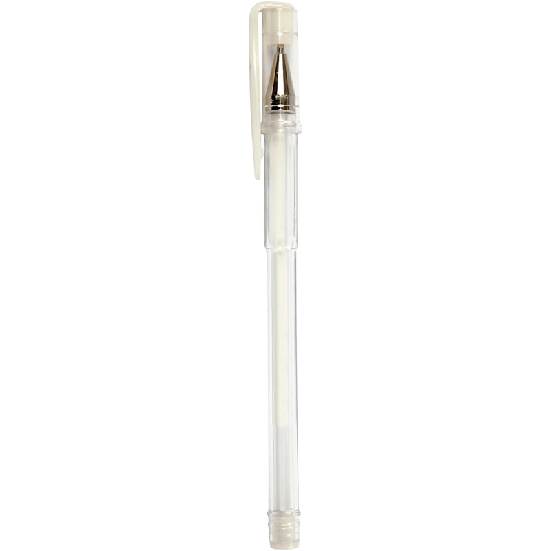 Creativ Company Gelstift, Strichstärke 0,8 mm, weiß, 6 Stück 1 Box
