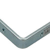 1003127 - schweres Quadrat verzinkt 100x20x5mm | 25 Stück