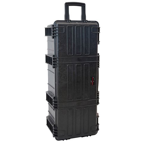 Explorer -Fälle 9433 Koffer schwarz mit Schaumpflanzen