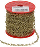 1013677 – 25 m vermessingte Kette SI 1,1 6 mm | 25 Stück