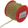 1013677 – 25 m vermessingte Kette SI 1,1 6 mm | 25 Stück