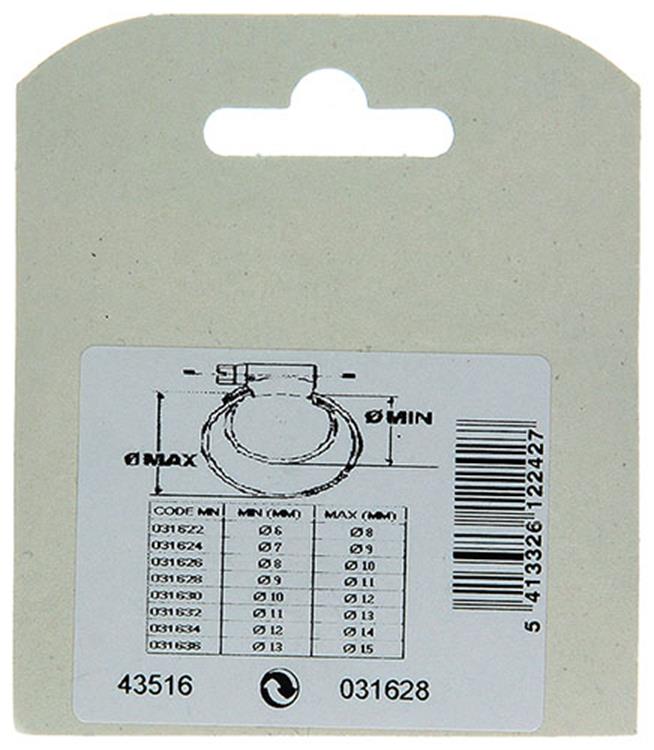 Mack 1011655 - 2 Mini-Spannringe verzinkt 9x11mm | 10 Stück