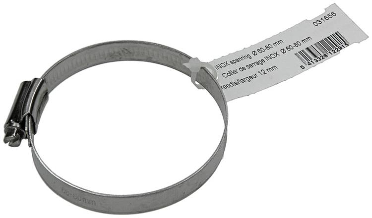 1011668 - 1 Edelstahl-Spannring 12mm 60x80mm | 10 Stück