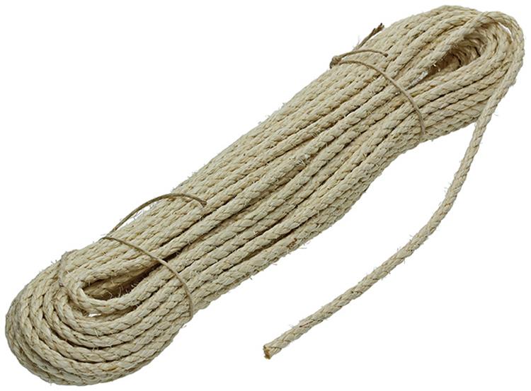 Mack 1014926 – gedrehter Sisalstrang, ca. 6 mm. 20m | 5 Stück
