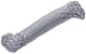 Mack 1014930 - PP-Geflecht, weiß, blau, Litze, 2 mm, 20 m | 5 Stück