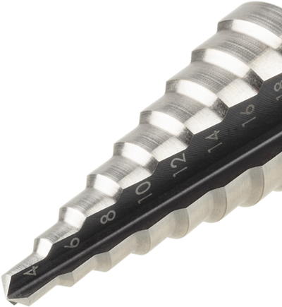 Wolfcraft Wolfcraft Treppenbohrer 8 mm 4 20 mm HSS Grey 2515000