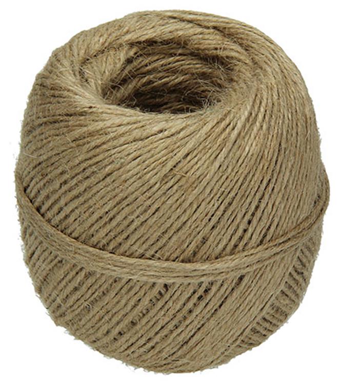 Mack 1014950 – Jute-Seilspule, ca. 1 mm. 130m | 5 Stück