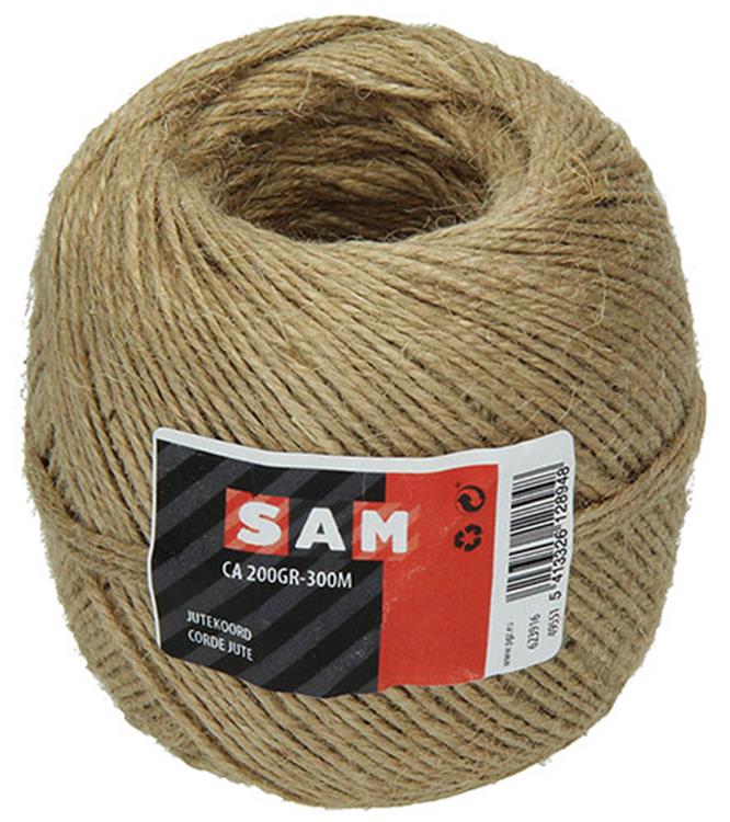 Mack 1014950 – Jute-Seilspule, ca. 1 mm. 130m | 5 Stück