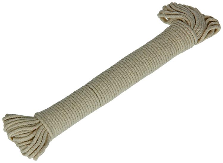 Mack 1014951 - Baumwoll-Verbindungsseil 2mm-20m | 5 Stück