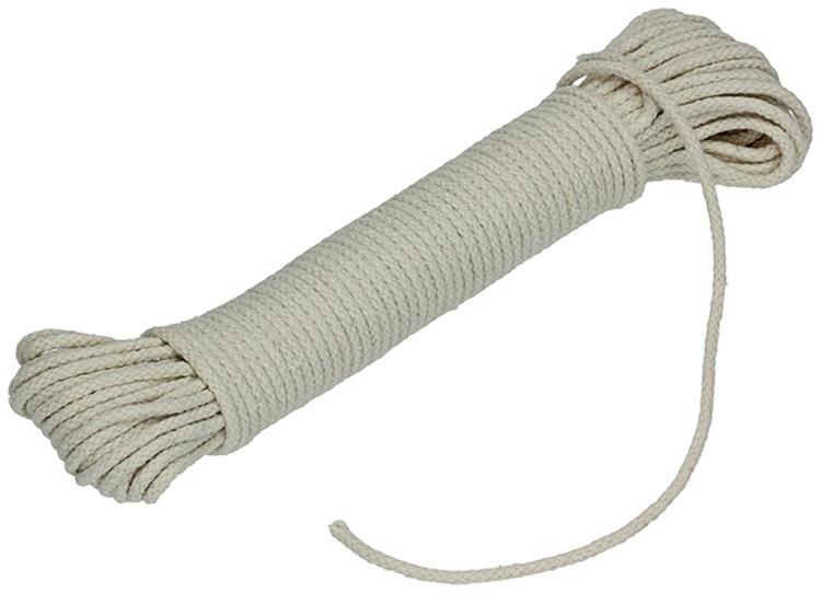 Mack 1014953 - Baumwoll-Verbindungsseil 3mm-20m | 5 Stück
