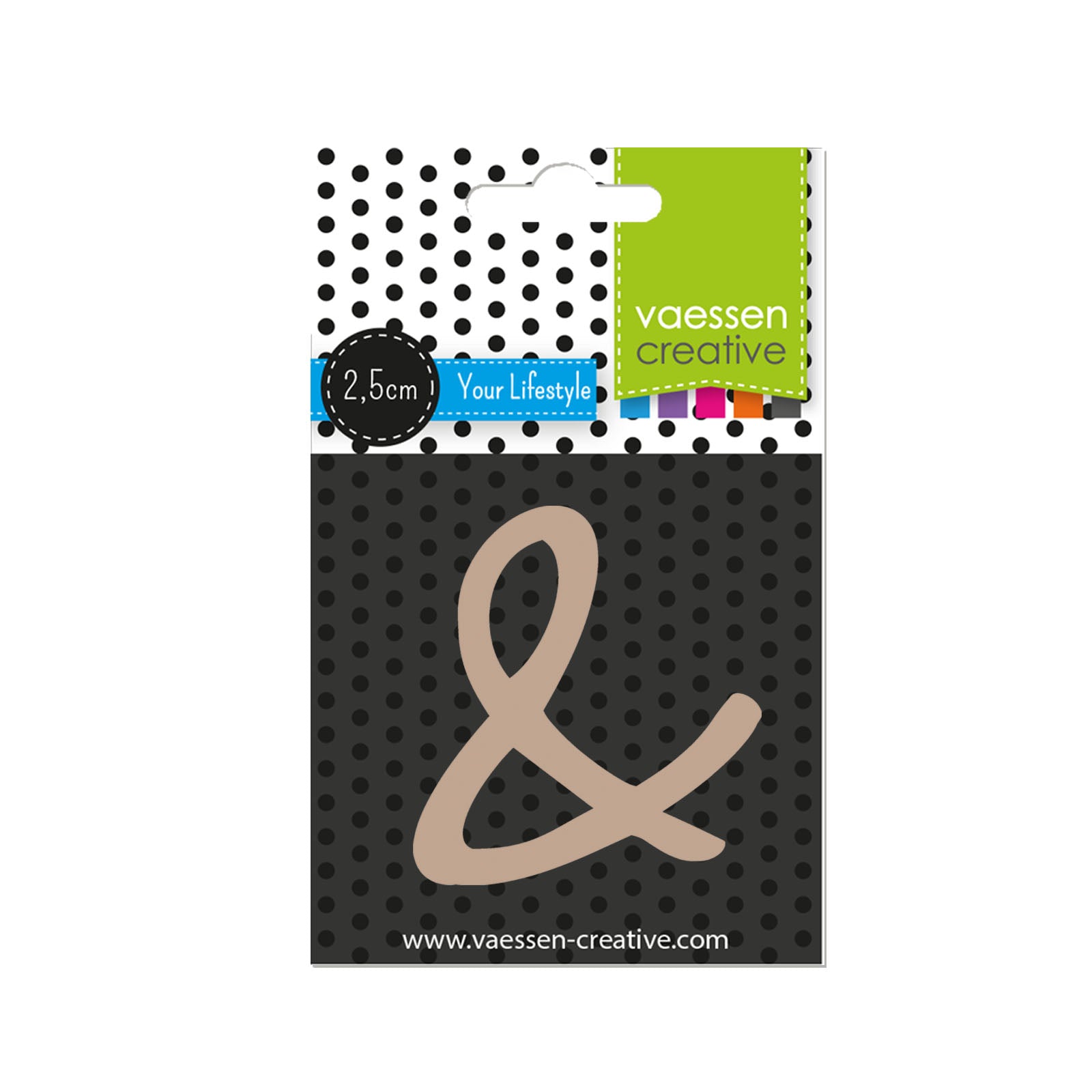 Vaessen creative • Satzzeichen aus Holz, 2,5 cm x 3 mm