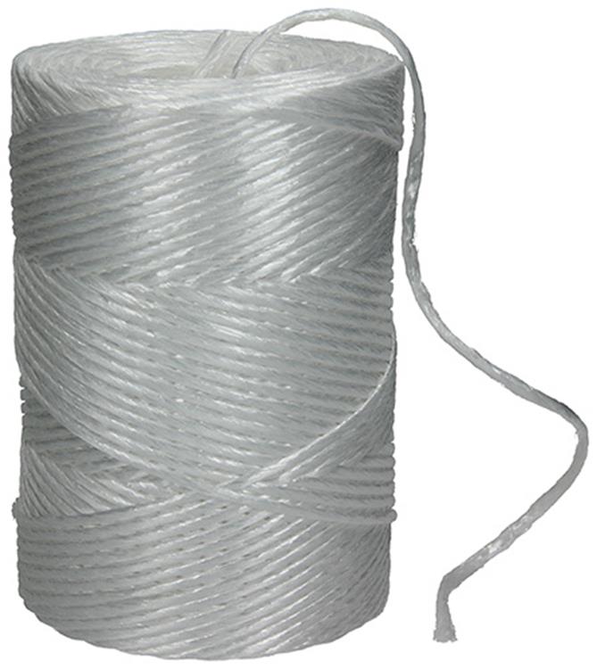 Mack 1014945 - Packseil PP weiß 3mm ca. 250m | 5 Stück