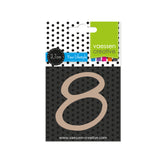Vaessen creative • Holznummer 8 3,7 cm x 3 mm - afbeelding 2