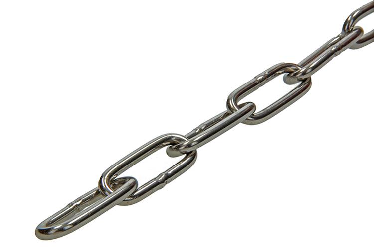 1015115 - kett. Edelstahl sch. lang din5685-1ø 4mm l 32mm 20m wwl 80 kg | 20 Stück