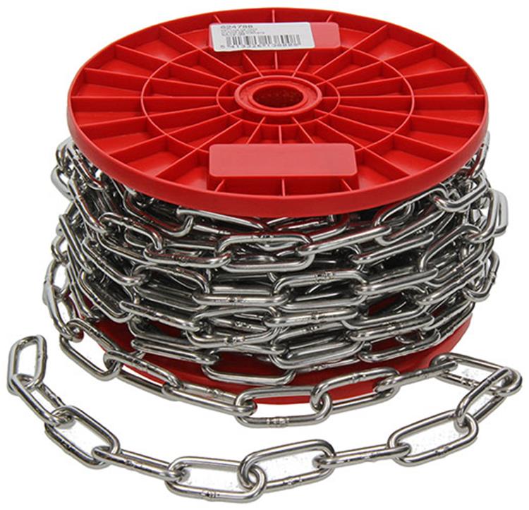 1015116 - kett. Edelstahl sch. lang din5685-1ø 5mm l 35mm 15m wwl 125 kg | 15 Stück