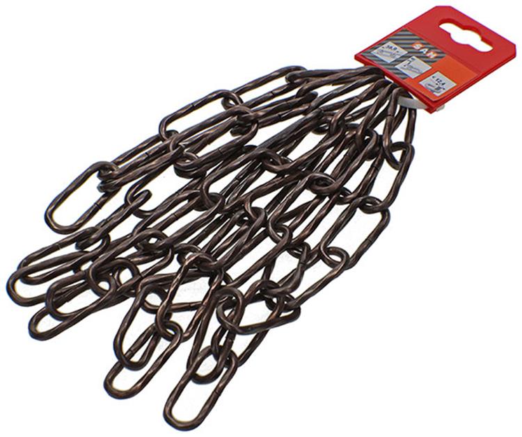 Mack 1015127 – gedrehte Glanzkette 7 4 3,8 x 38 mm 2 m | 5 Stück