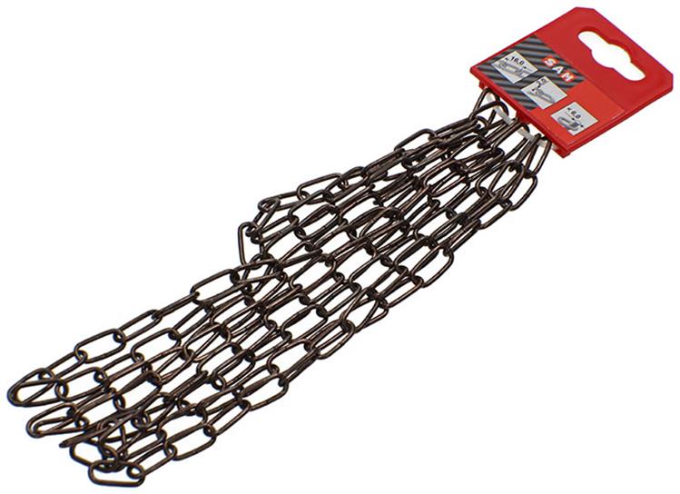 Mack 1015129 - Dekokette bronziert ø 2mm l 16mm 2m | 5 Stück