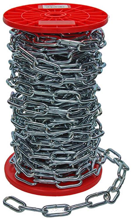 1015131 - Kettenglied lang DIN5685-1ø 6mm L 42mm 25m WWL 160 kg | 25 Stück