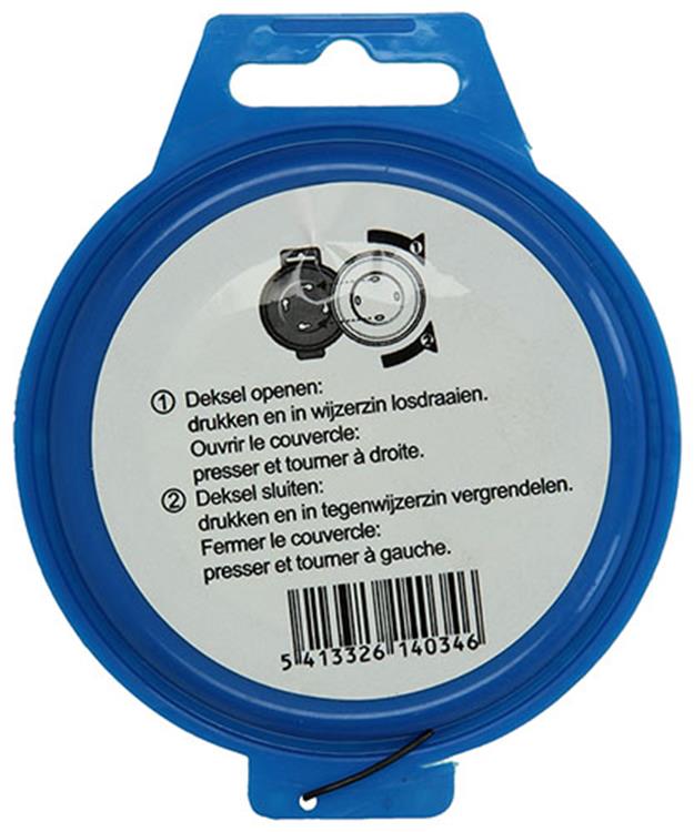 Mack 1015189 - Bindedraht schwarz gehärtet. Hobby ø1mm - 15m | 6 Stück