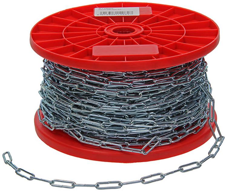 1013906 - Kettenglied lang DIN5685-1ø 2mm L 22mm 60m WWL 20 kg | 60 Stück