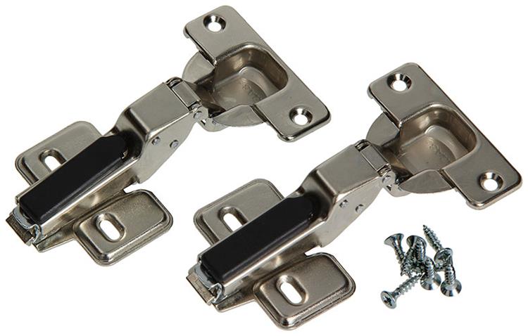 Mack 1013908 – 2 automatische Klickscharniere 9 mm + Kreuzpl. | 5 Stück