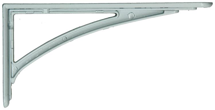 1015316 - verstärkte Kegelsohle Alu weiß 175x100 mm | 6 Stück
