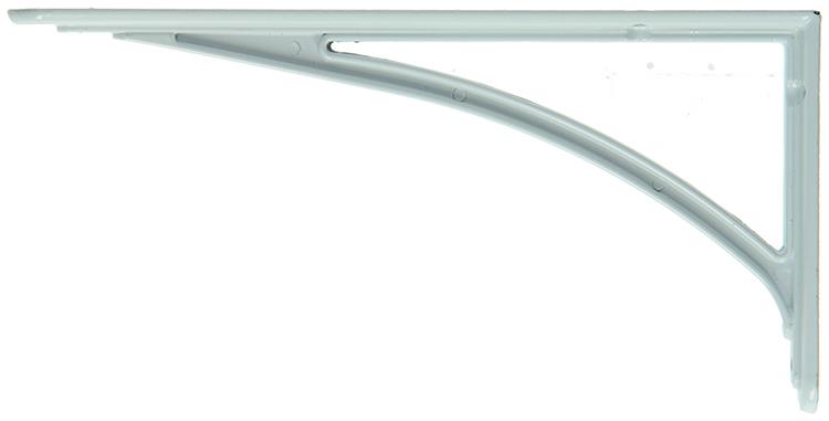 1015317 - verstärkte Kegelsohle Alu weiß 250x125 mm | 6 Stück